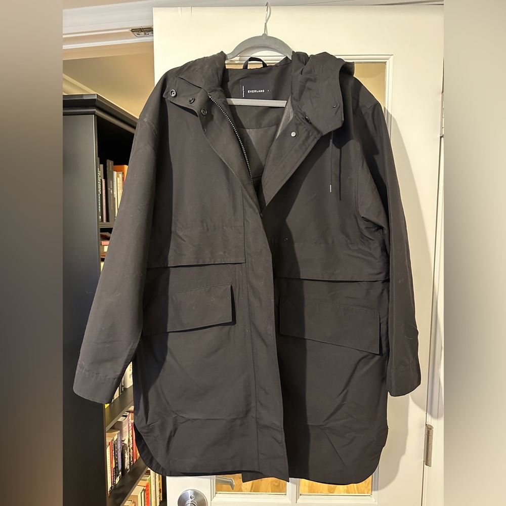 Everlane ReNew Anorak Rain Coat Jacket XL